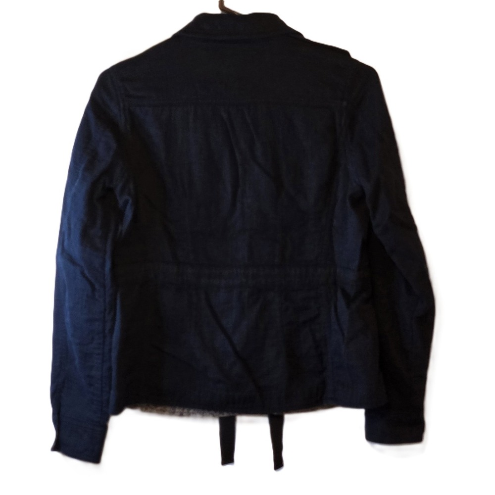 Daughters of Liberation Jacket - Women's Size 4 - Black Button Up Military - Picture 2 of 6